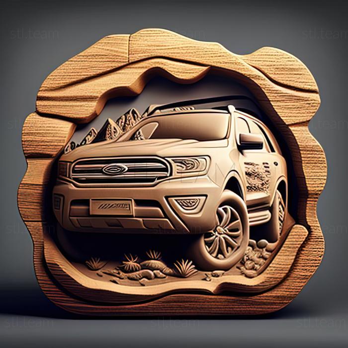 3D модель Форд Еверест (STL)